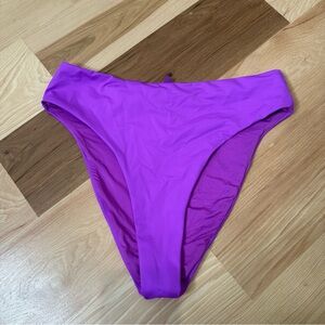 Skims Recycled High Leg Cheeky Swim Bikini Bottoms size Medium